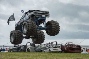 MONSTER TRUCKS SHOW AT KEITH SHOW ON SUNDAY